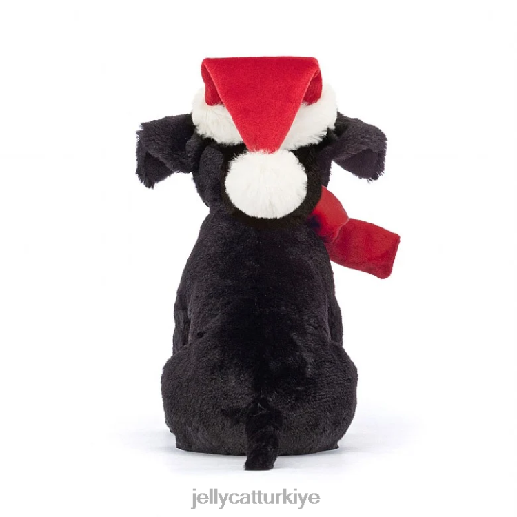 oyuncak Jellycat kış ısıtıcı pippa labrador siyah JNF4L151