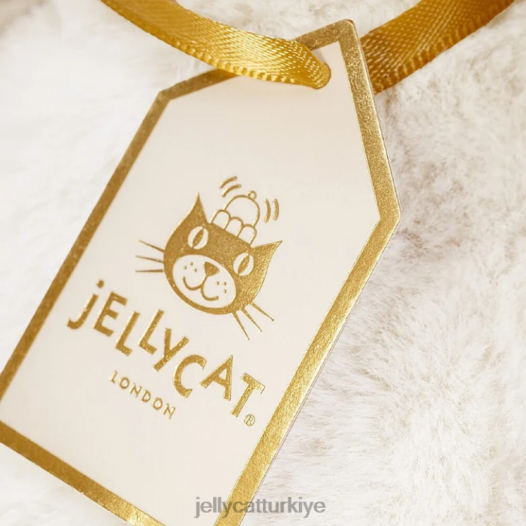 oyuncak Jellycat kişiselleştirilmiş utangaç lüks tavşan luna büyük beyaz JNF4L715