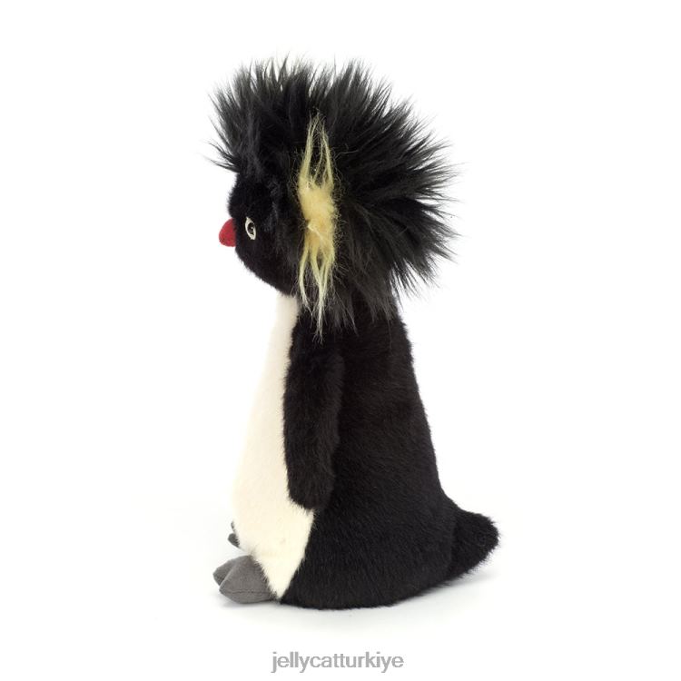 oyuncak Jellycat ronnie rockhopper penguen siyah ve krem JNF4L7