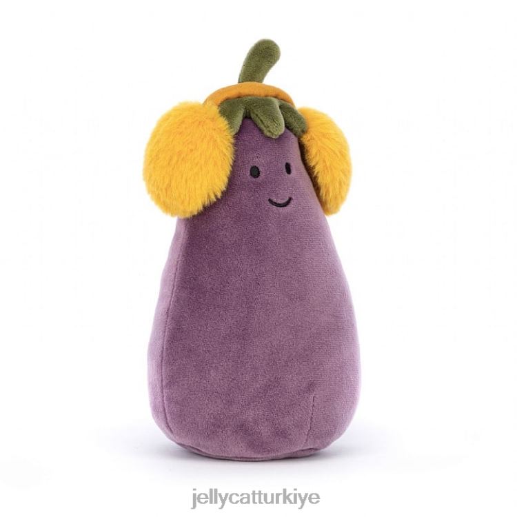 oyuncak Jellycat tosti canlı patlıcan moru JNF4L94