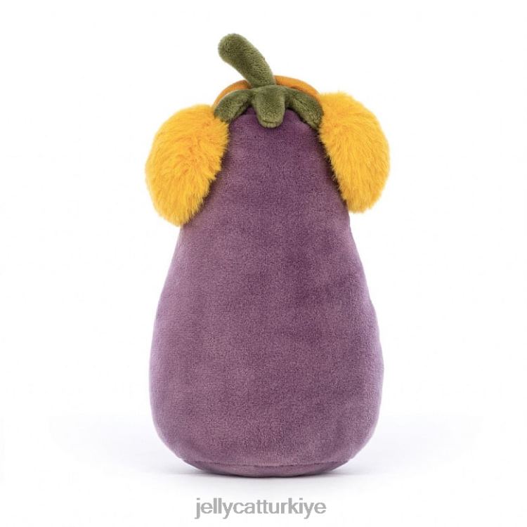oyuncak Jellycat tosti canlı patlıcan moru JNF4L94
