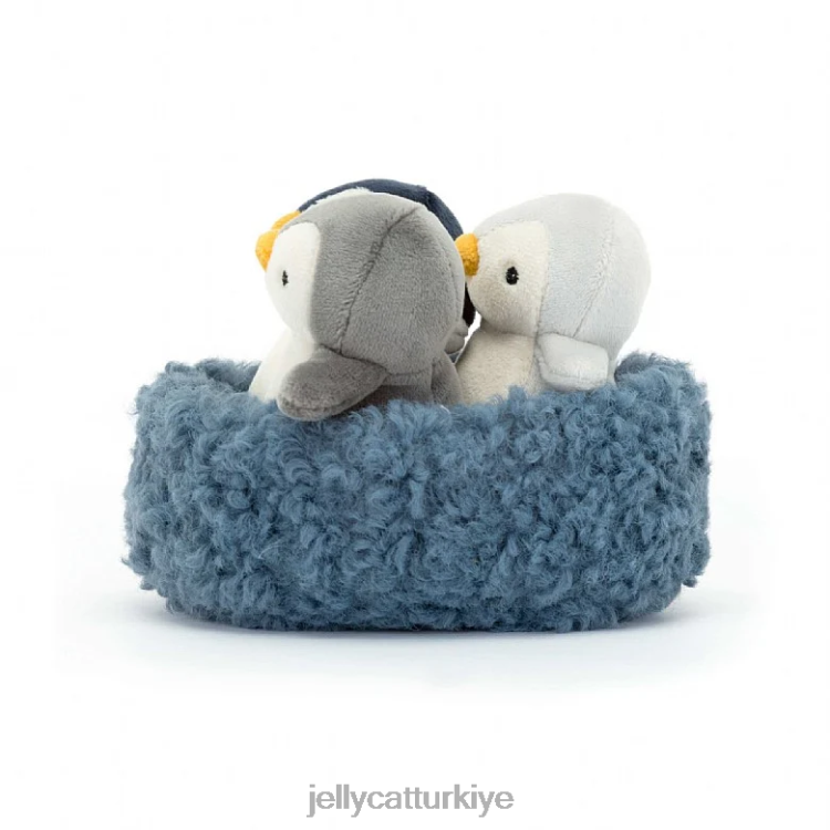 oyuncak Jellycat yuvalayan penguenler çok renkli JNF4L644