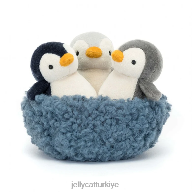 oyuncak Jellycat yuvalayan penguenler çok renkli JNF4L644