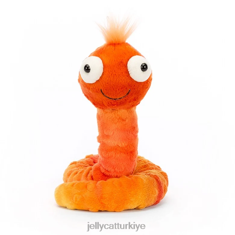 oyuncak Jellycat Winston solucan portakalı JNF4L121