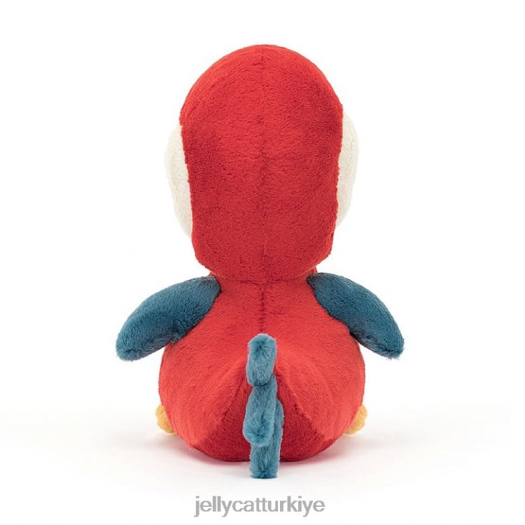 oyuncak Jellycat bodacious gaga papağan kırmızı JNF4L252