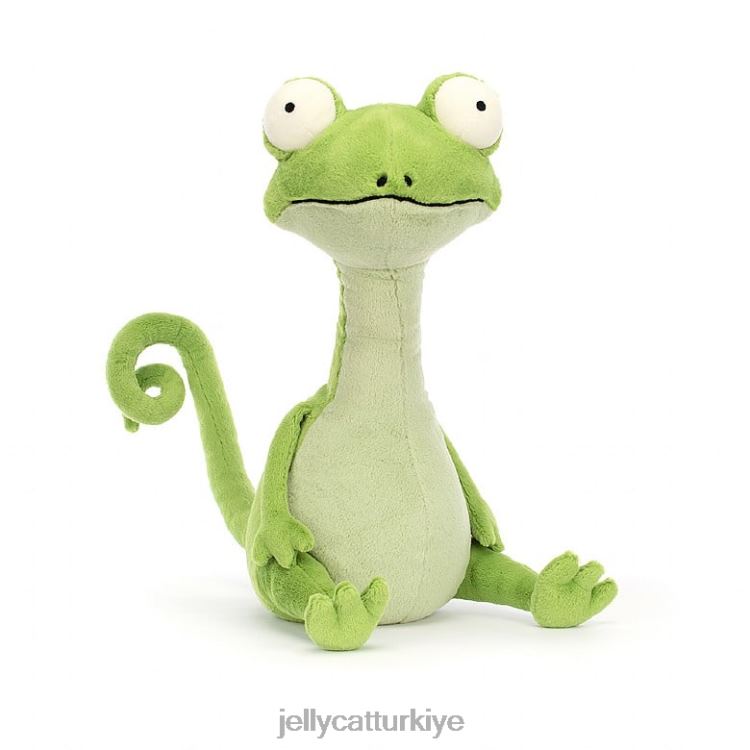 oyuncak Jellycat caractacus bukalemun yeşili JNF4L518