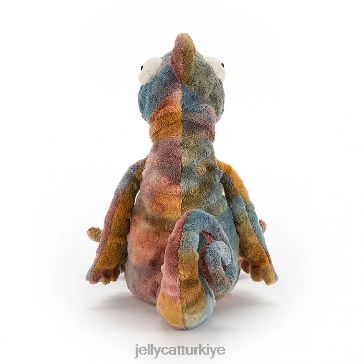 oyuncak Jellycat colin bukalemun çok renkli JNF4L201