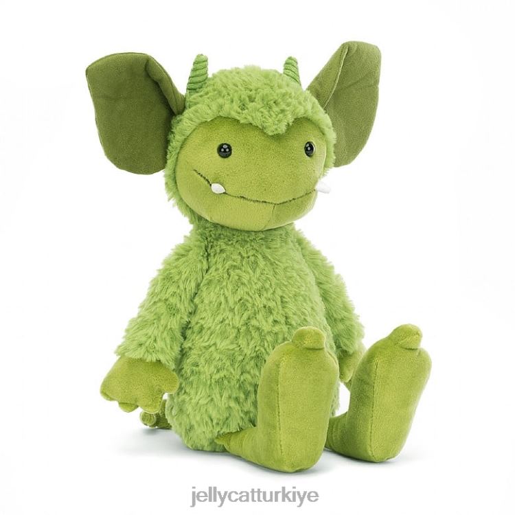 oyuncak Jellycat grizzo gremlin yeşili JNF4L153