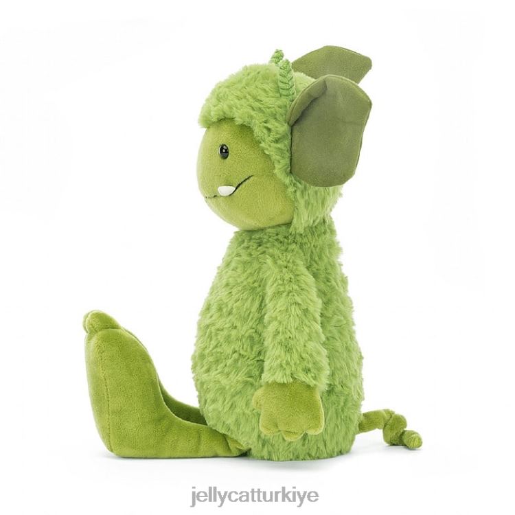 oyuncak Jellycat grizzo gremlin yeşili JNF4L153