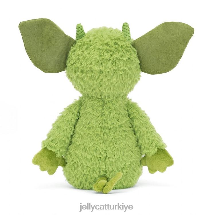 oyuncak Jellycat grizzo gremlin yeşili JNF4L153