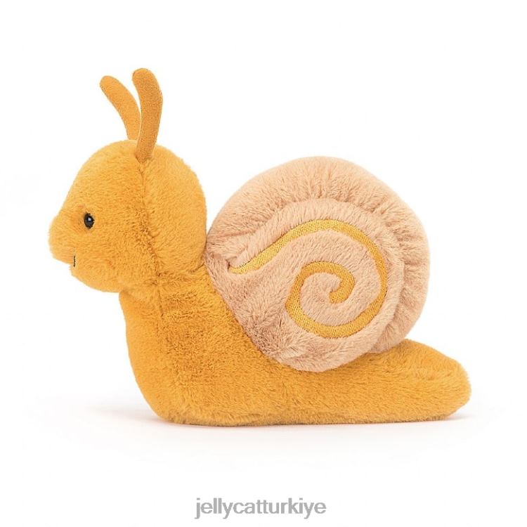 oyuncak Jellycat kumlu salyangoz sarısı JNF4L544