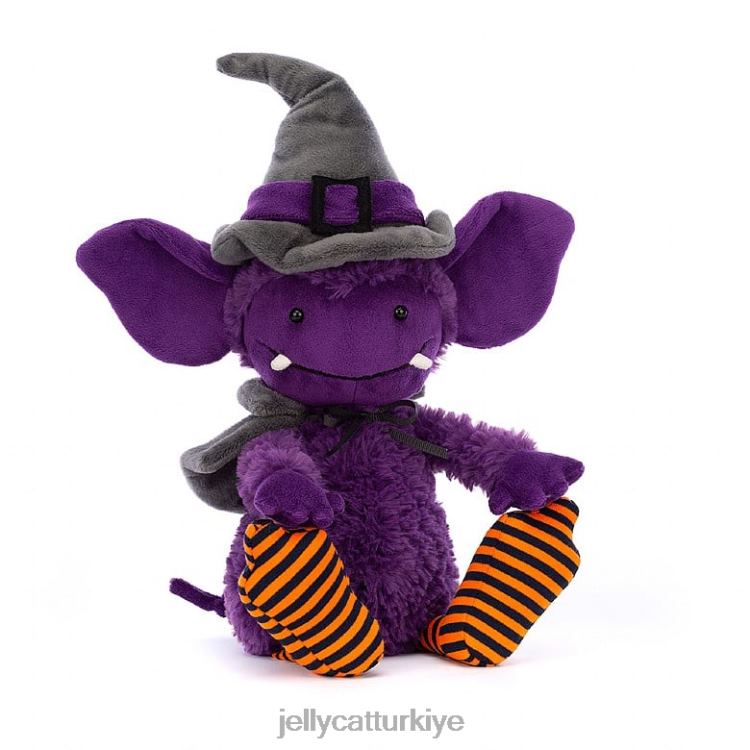 oyuncak Jellycat ürkütücü greta gremlin mor JNF4L380