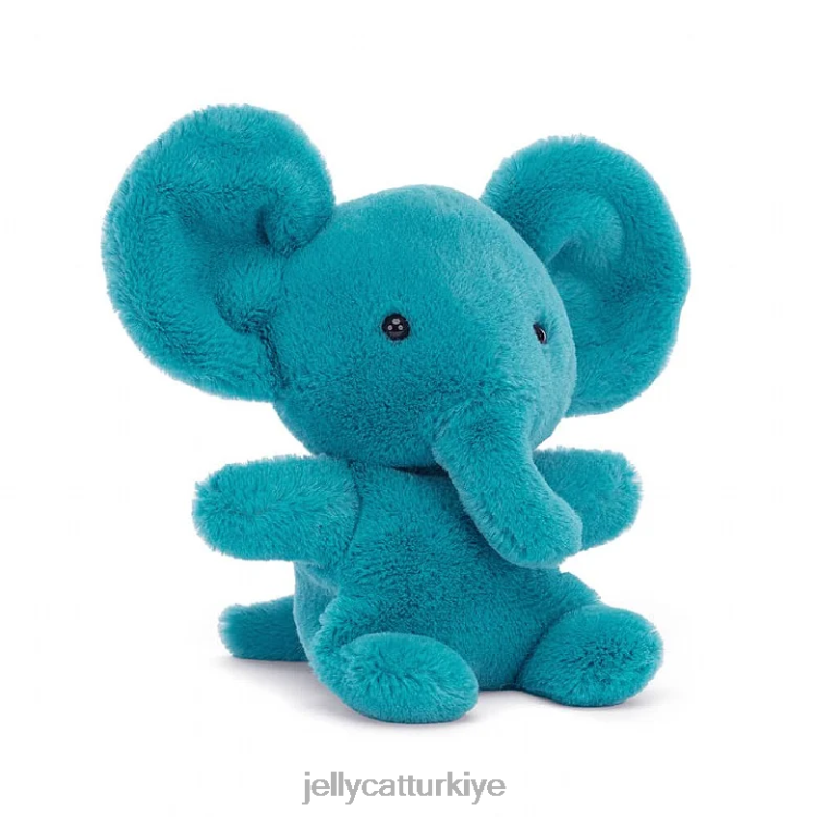 oyuncak Jellycat tatlı fil mavisi JNF4L291