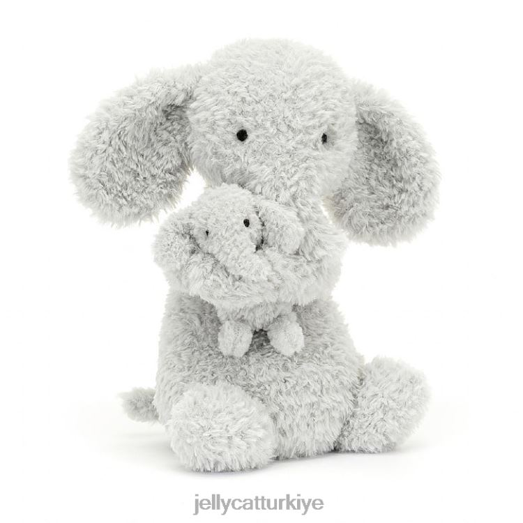 oyuncak Jellycat fil grisi toplanıyor JNF4L349