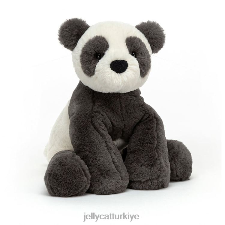 oyuncak Jellycat huggady panda siyah ve krem JNF4L437
