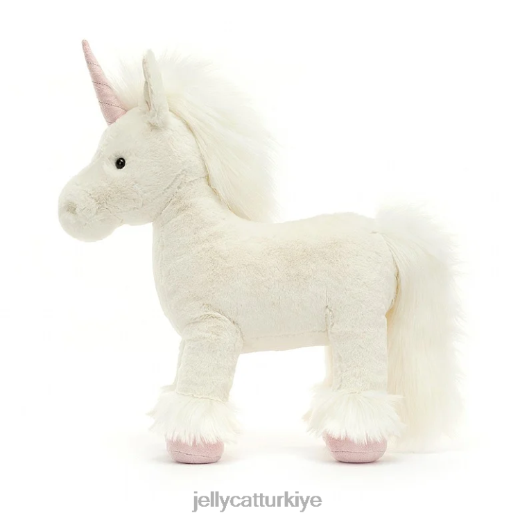 oyuncak Jellycat isadora tek boynuzlu at beyaz JNF4L381