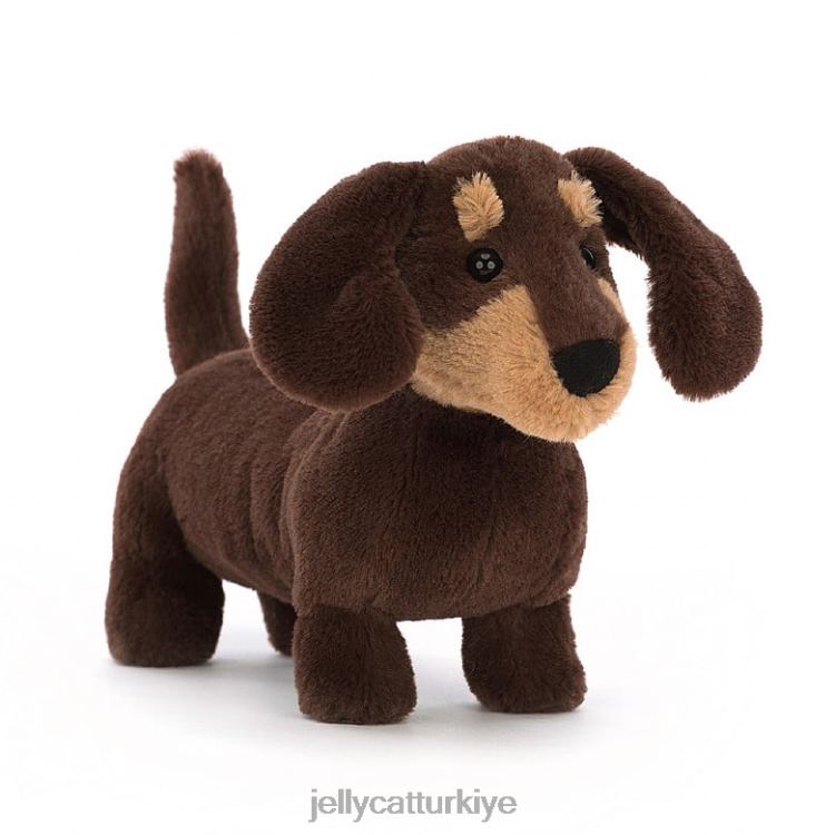 oyuncak Jellycat otto sosis köpek kahverengi JNF4L247