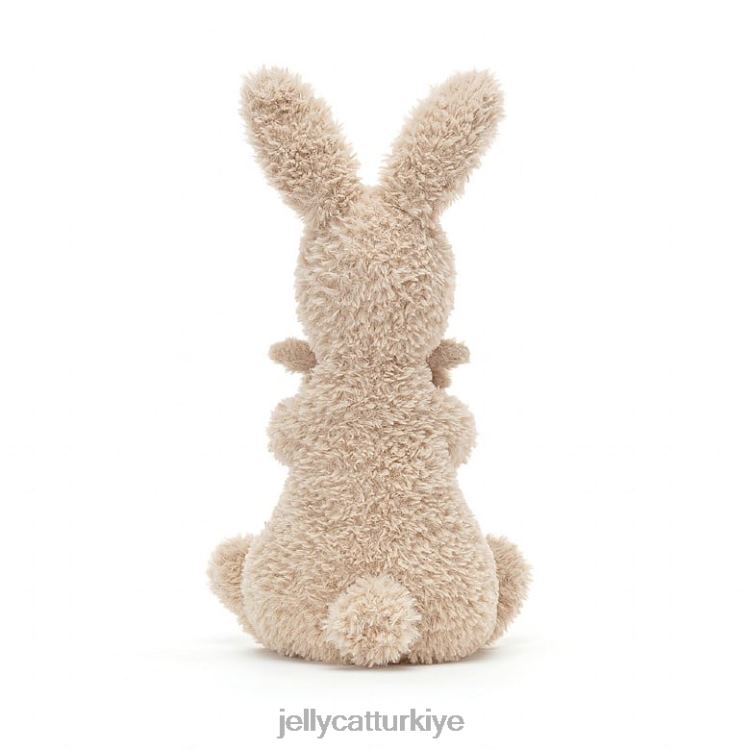 oyuncak Jellycat toplanmış tavşan beji JNF4L338