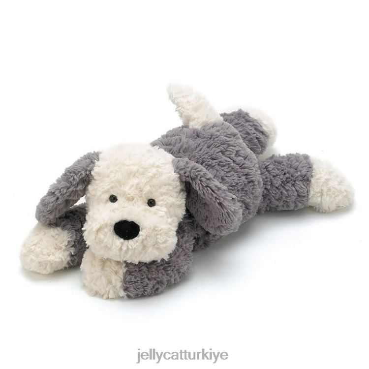 oyuncak Jellycat tumblie çoban köpeği gri ve beyaz JNF4L571