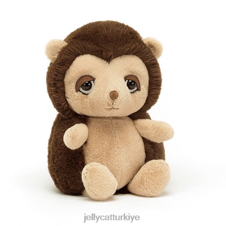 oyuncak Jellycat uyuyan kirpi kahverengi JNF4L412
