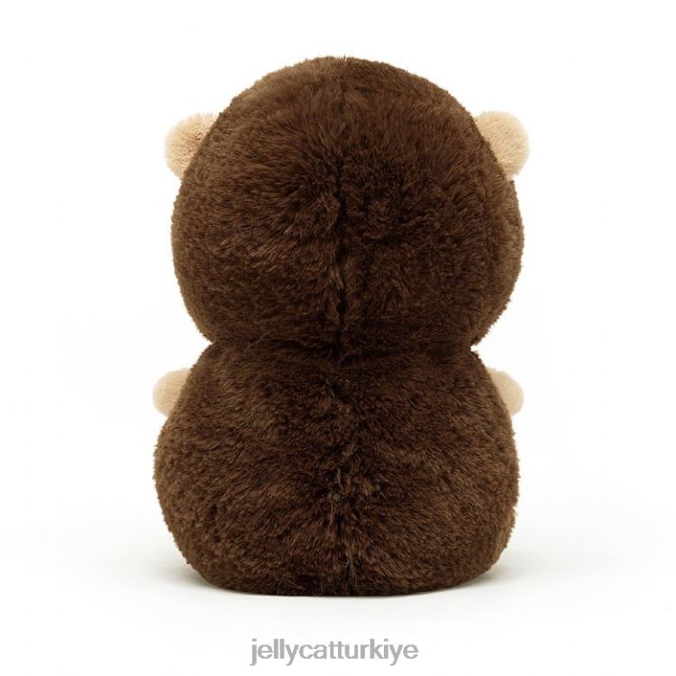 oyuncak Jellycat uyuyan kirpi kahverengi JNF4L412