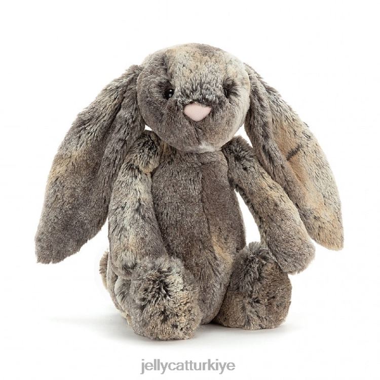 oyuncak Jellycat utangaç pamuk kuyruklu tavşan gri JNF4L506