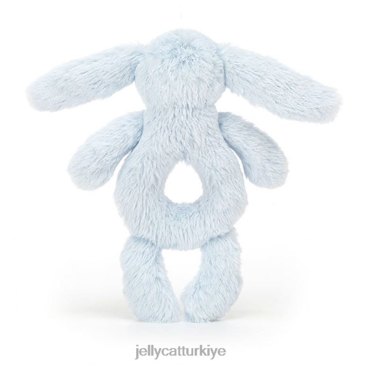 oyuncak Jellycat utangaç tavşan yüzüğü çıngırak bej JNF4L195