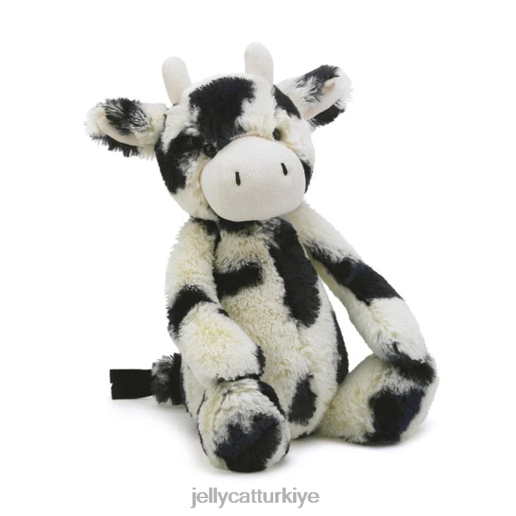oyuncak Jellycat utangaç buzağı siyah ve beyaz JNF4L607