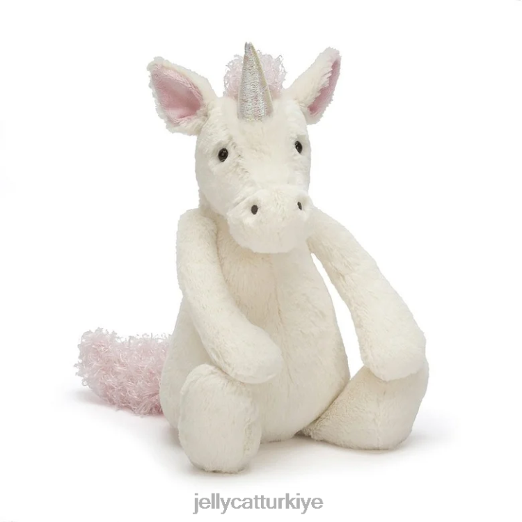 oyuncak Jellycat utangaç tek boynuzlu at beyazı JNF4L145